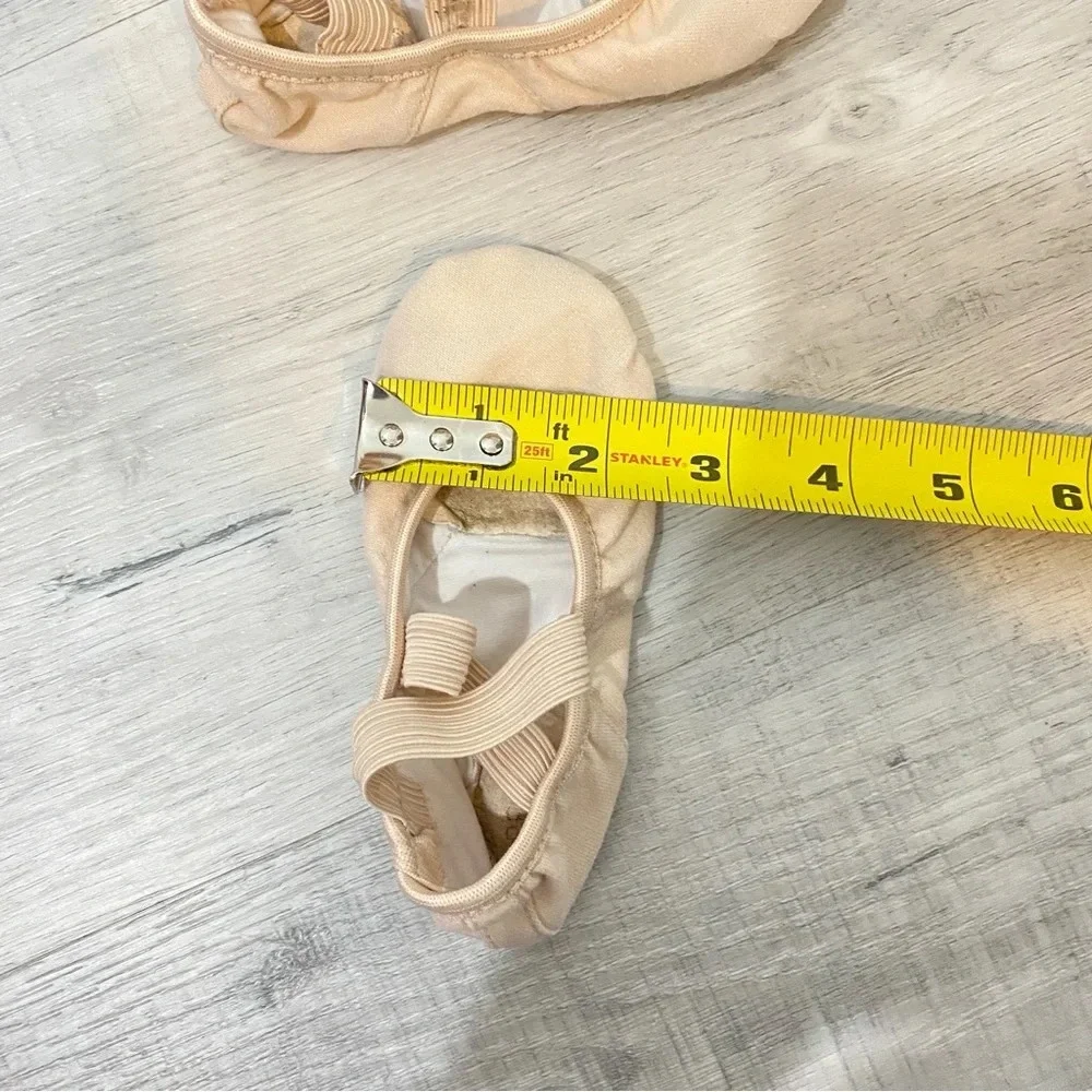 Capezio Toddler Ballerina Light Pink Dance Slippers 5.5in - 10M